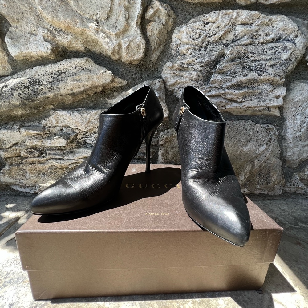 Gucci Darwin Nero Booties Size 40